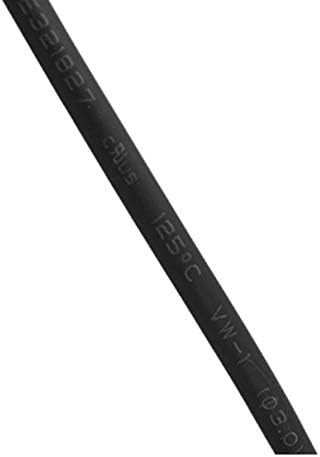 Aexit 3 мм Черна Публикуване и Съединителната Polyolefin Изолация Свиване Тръба Свиване Тръба 6 Метра 19,7 фута