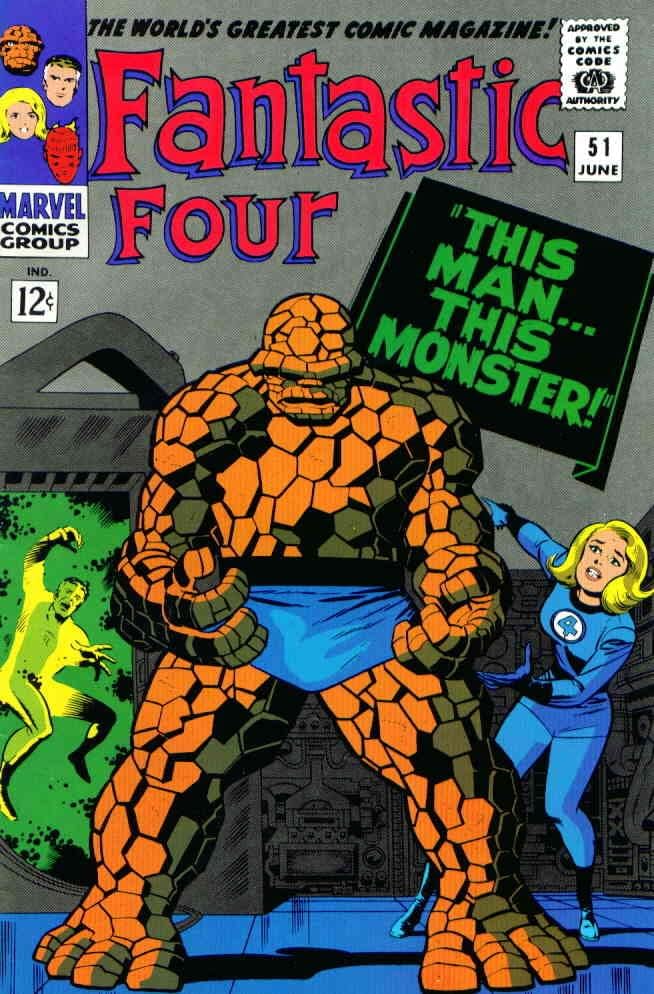 Фантастичната четворка (том 1) 51 (2nd) VF / NM ; Преиздаване на Marvel comics | Джей Си Пени