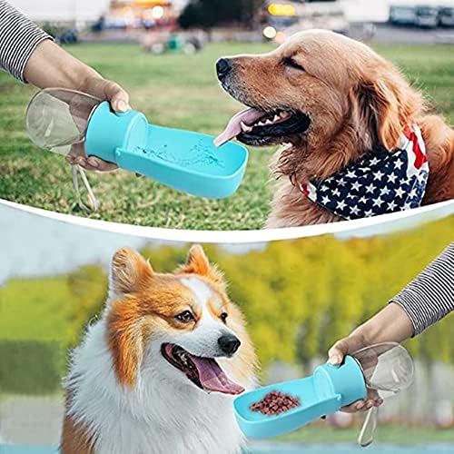 C/U Сгъваема Бутилка за вода за Кучета, Преносими Хранително-вкусовата Фланец Диспенсер за вода за домашни любимци,