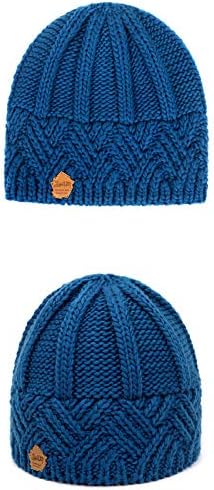 BDDVIQNN Crochet-Шапки-Бини за Жени, Мъжки Шапки, Топли, Вълнени, Зимни плетени калъф за Дамски Модни Шапки