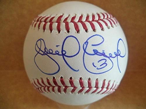 Луис Хименес Энджелс/брюэрс/ред Сокс Подписаха бейзболни топки с автографи на M. l.. W/coa - Бейзболни топки