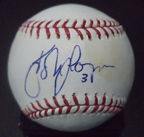 Джон Ланнан Нэшнлз / Филис Подписаха бейзболни топки Romlb с автограф W / coa - Бейзболни топки с автографи