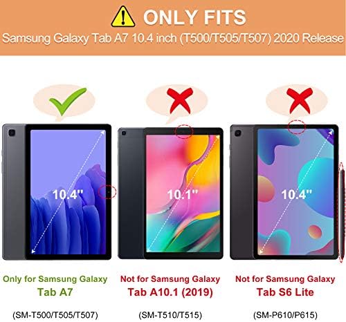 Калъф INFILAND Galaxy Tab A7 10,4 2020, Многоугольный калъф-поставка с функция за автоматично включване /изключване