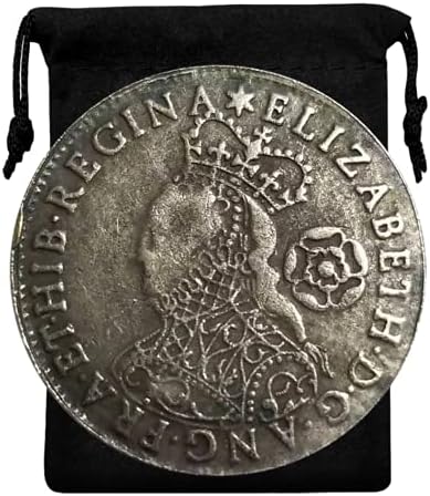 Kocreat Копие 1562 Елизабет I 6-пенсовая Монета Великобритания-Точно Копие на Великобритания Сребърен Долар