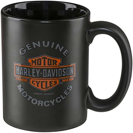 Кафеена чаша за мотоциклети Harley-Davidson Основната, 15 грама, черна HDX-98606