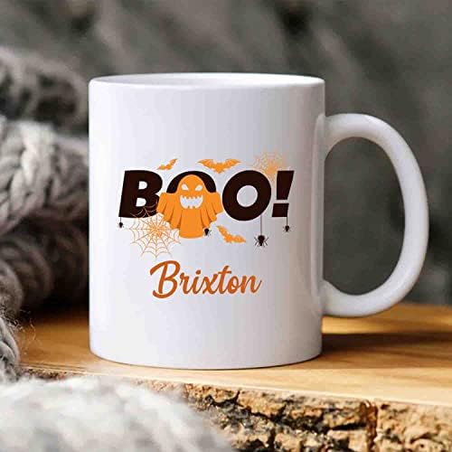 Сладък Кафеена Чаша на Светия Boo Boo 11 15 Грама, Персонализиран Подарък За Бяла чаша Happy Halloween, Забавен