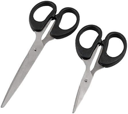 X-DREE 2 бр. Пластмасова Дръжка За шиене на Юргани, Инструмент за Шевни Ножици за рязане на хартия (2 групи