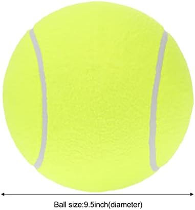 POPETPOP Гигантска топка за Тенис Голям Тенис топка за кучета - 9. 8 Гигантски Надуваеми топки за Тенис Голям