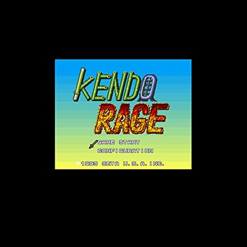 ROMGame Kendo Rage Ntsc Версия 16 Бита 46 Пин Голяма Сива Детска Карта За играчи от САЩ