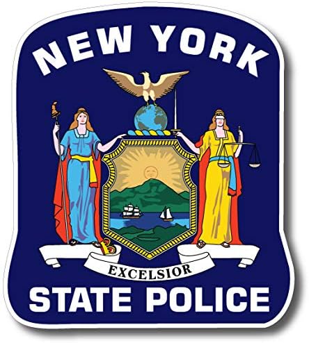 Edward & Co Полицейска Стикер на Щата Ню Йорк, Стикер Армия на Съединените Щати, Военната за Колата, Прозореца