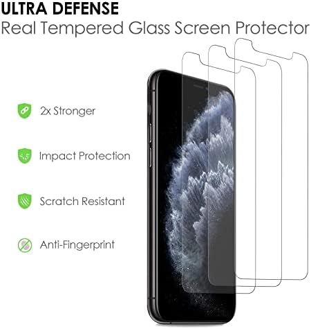 Защитно закалено стъкло TRM TECH за Apple iPhone 11 Pro Max, Xs Max (6,5 См), подходящи за използване в портативни