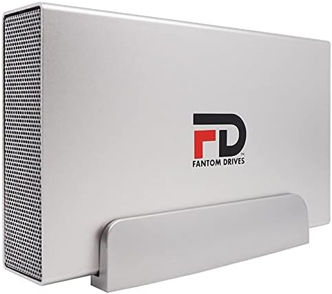 Външен твърд диск Fantom Drives FD обем 8 TB 7200 об/мин Хард диск, USB 3.2 Gen 1 (USB 3) - Алуминиев корпус