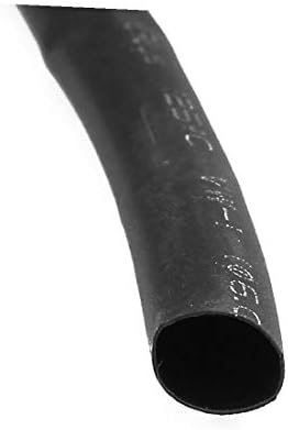 Нов Lon0167 с Диаметър 6 мм, 2:1 Свиване тръба с трубчатым съединение Кабел Черен Дължина от 12 м (6 мм Durchmesser