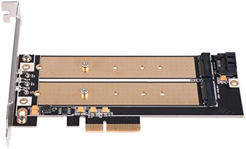 Silverstone SST-ECM22 - висока карта на PCI-E Express x4 за M. 2 (NGFF) и SATA M. 2, подобрено взаимодействие,