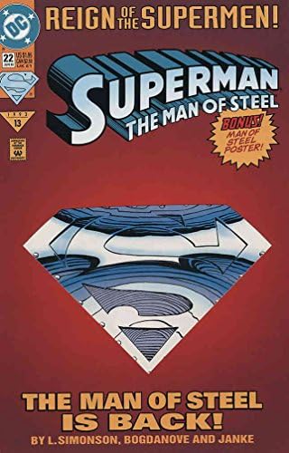 Супермен: Човек от стомана 22SC VF ; Комиксите DC | Царуването на суперменов