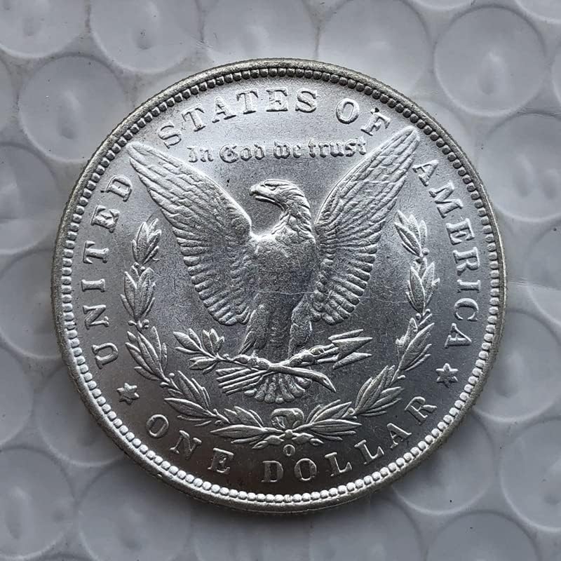 Американска Монета Морган Издаване 1901О Сребърен Долар Месинг със сребърно покритие Антикварни Чуждестранни