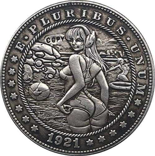Монета на Повикване 1936 Нова Гвинея 1 Крона (Едуард VIII) Монети Копие 38 ММ Копие Подарък за Него Колекция