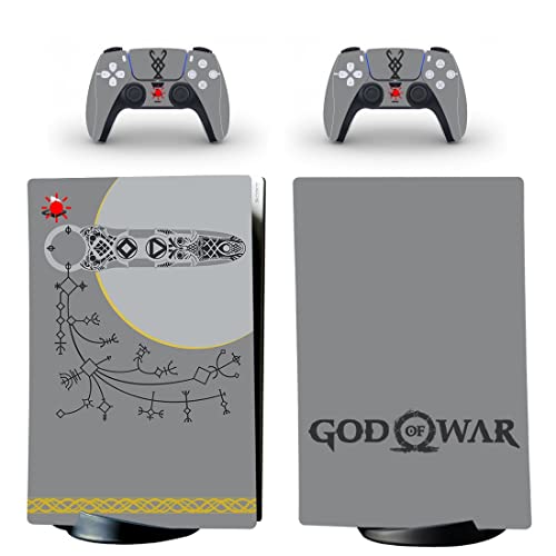 За PS5 ДИСК с играта GOD The Best OF WAR PS4 - Кожа конзоли и контролери PS5, Винил кожа за Playstation New