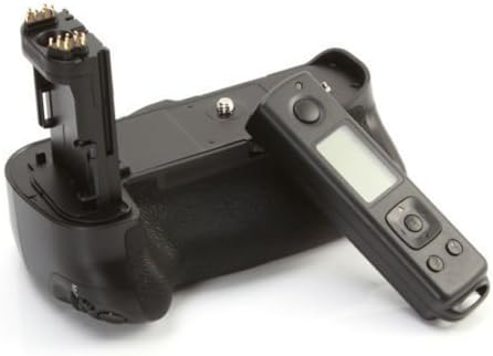 Оттичане на притежателя на пистолета дръжки Meike MK-7DRII PRO с IR дистанционно управление Commander за цифрови огледално-рефлексни фотоапарати Canon EOS 7D2 7D Mark II, батерия LP-E6N/LP-E6 (?