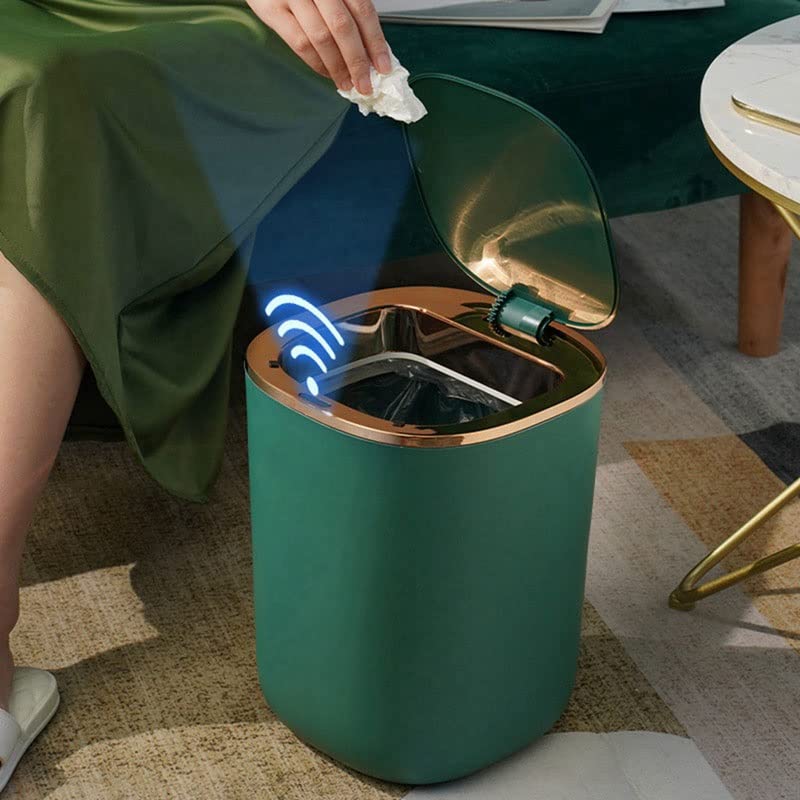 Кофа за боклук CHUNYU Smart Sensor, кофата за Боклук, за Кухня, Баня, тоалетна, Автоматично Индукционное Водонепроницаемое