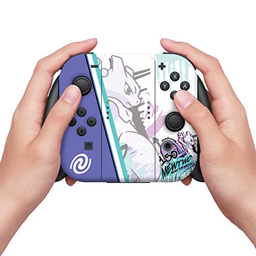 Контролер Gear Официално Лицензиран Кожата конзола на Nintendo Pokémon Превключвател за конзола Mewtwo Skate